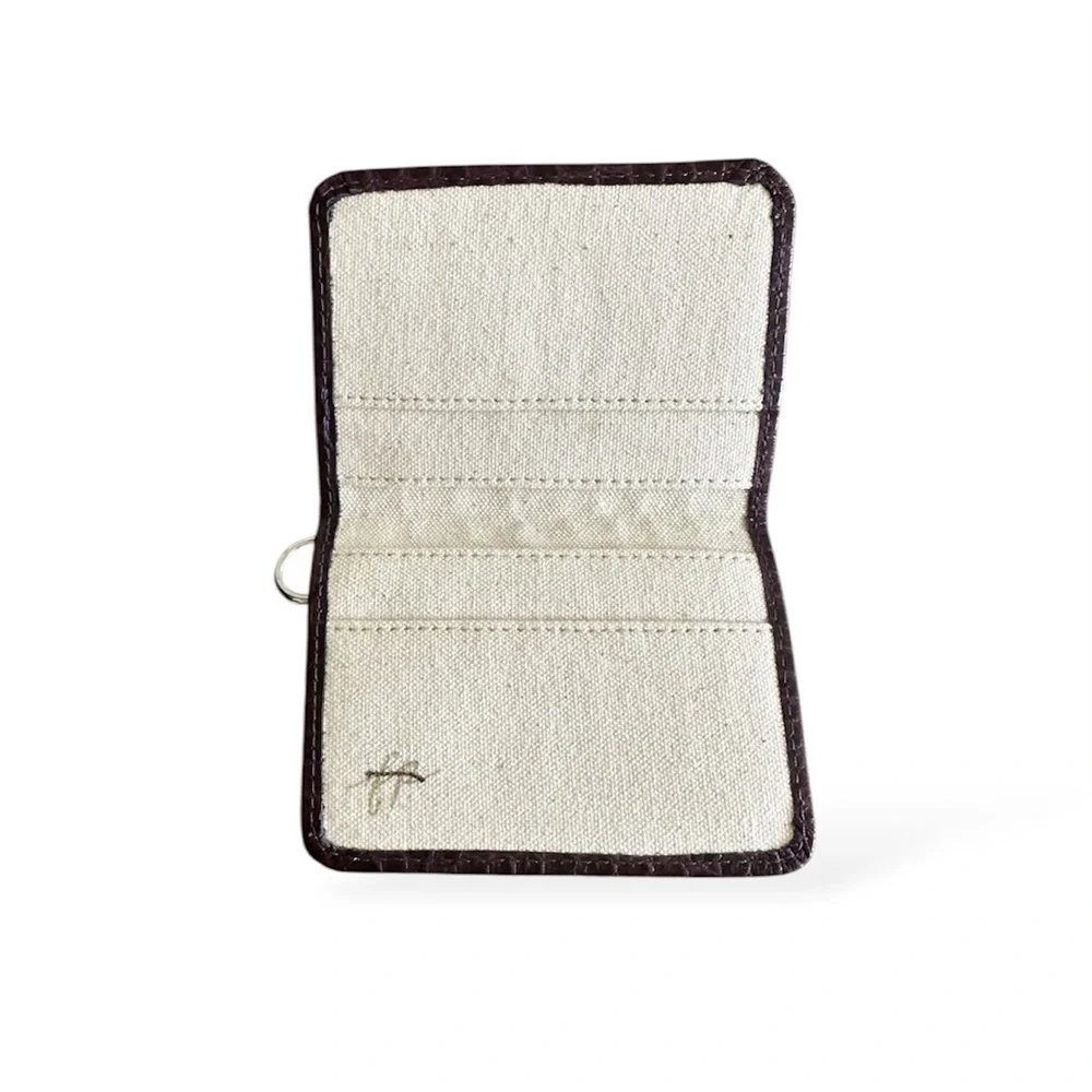 FREE PEOPLE Purple Leather Wallet
